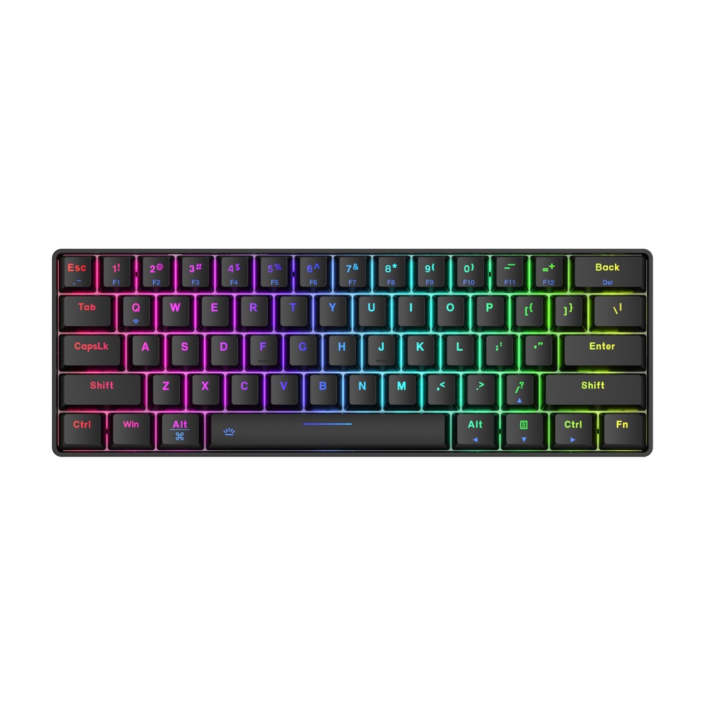 Jual DAREU EK871 TRINITY GTR WIRELESS Mechanical Gaming Keyboard