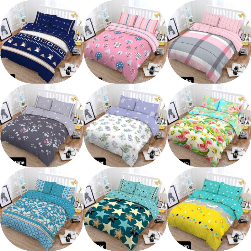 Vito BedCover 180 King Lavender Silverstone Bloomingdale Kenzo Tourmaline Windmill Rockstar