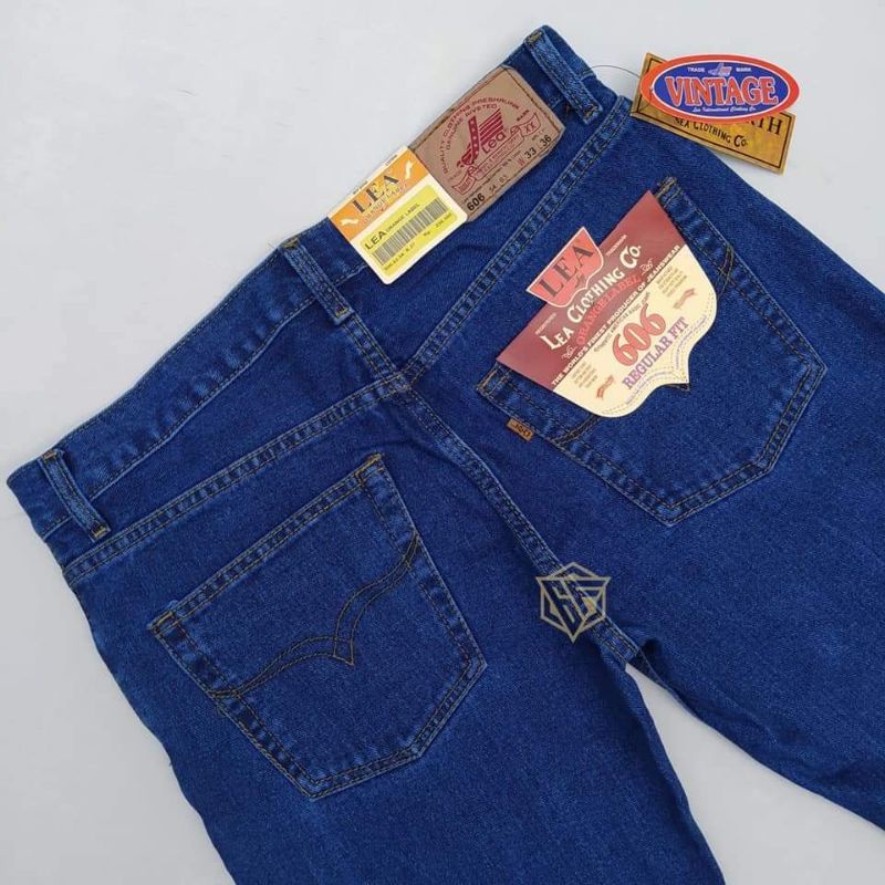 Lea - Denim - Celana Jeans Reguler Pria