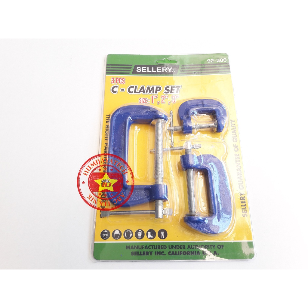 Clamp C Set Sellery / Clamp C Set / Catok C Set / Catok Set