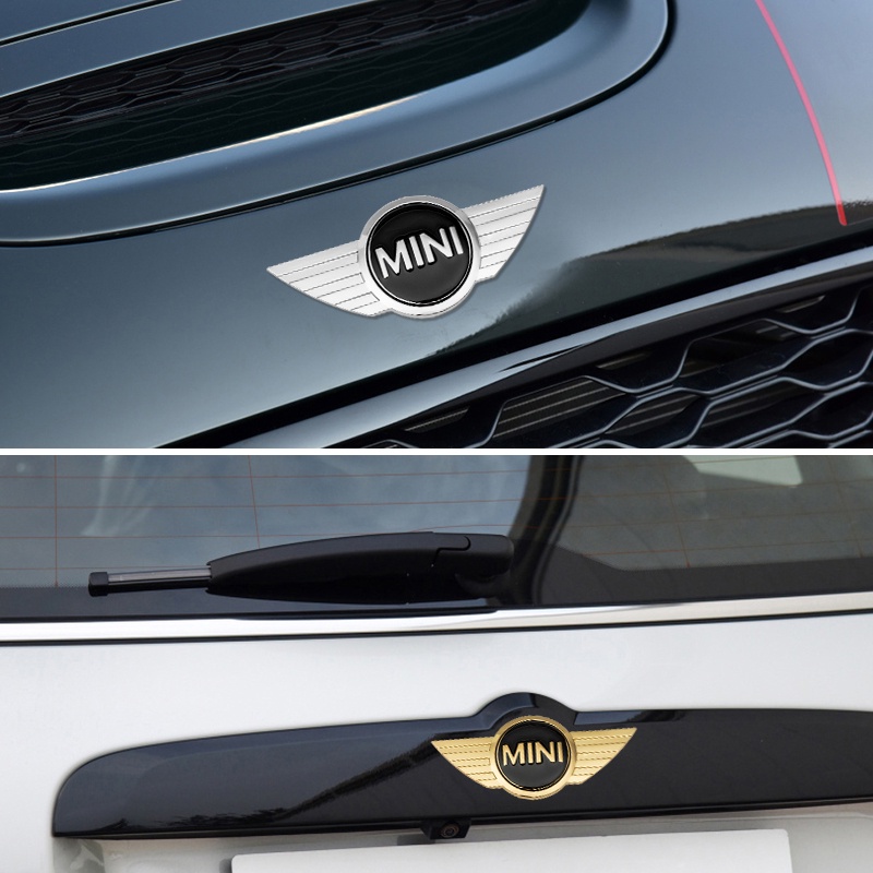 Mini Mobil Styling Lencana Stiker Auto Depan Hood Belakang Batang Dimodifikasi Emblem Stiker untuk BMW Cooper Countryman Clubman