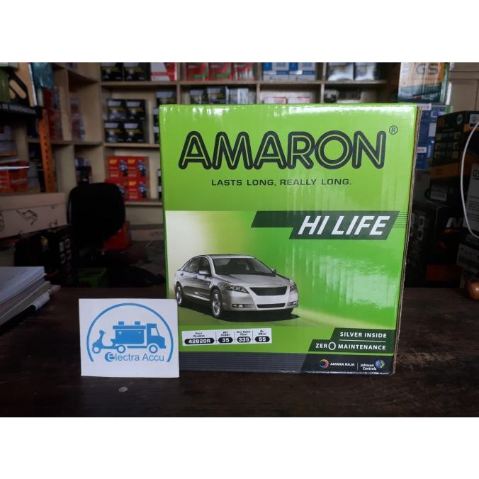 Aki Mobil Toyota Rush NS40Z / 42B20R Amaron Aki Kering electra87