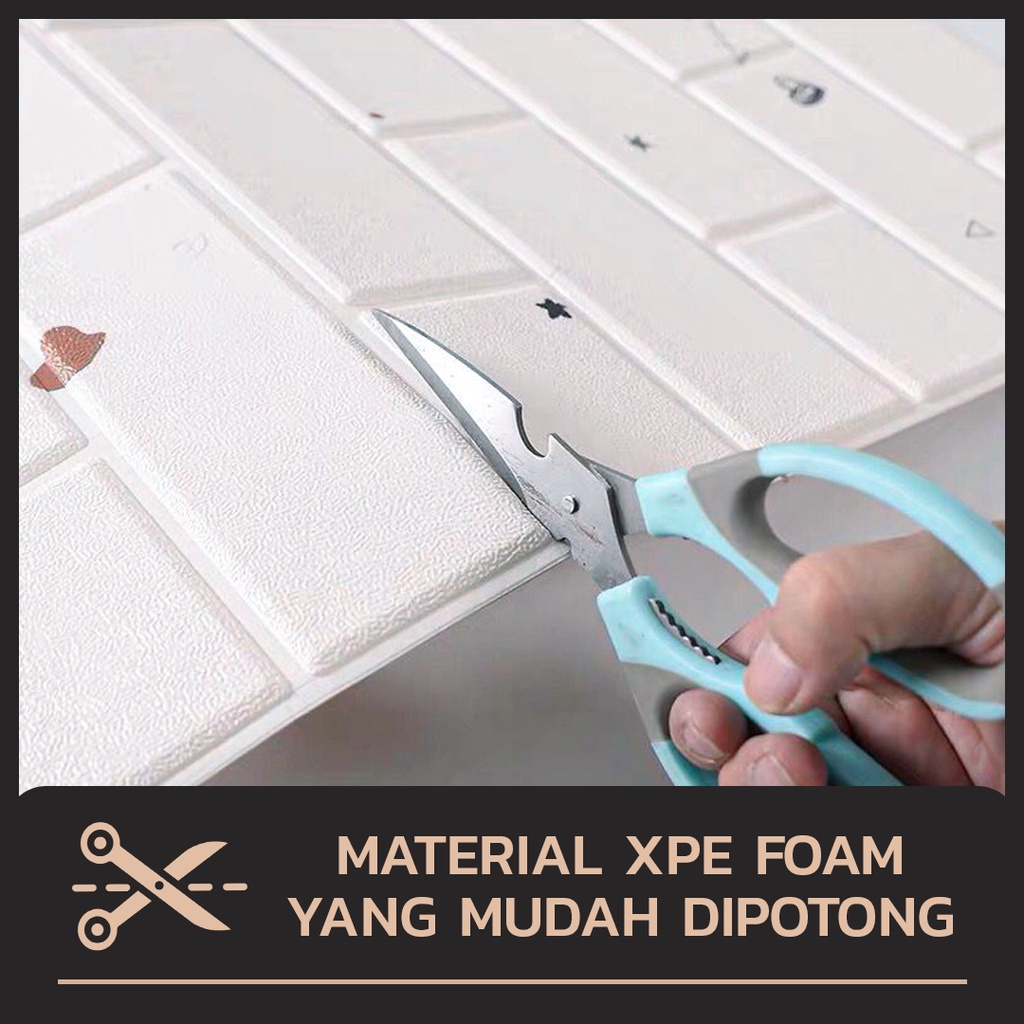 WALLPAPER BATA MOTIF ANAK XPE FOAM | 3D WALLFOAM | WALLFOAM STICKER ANAK