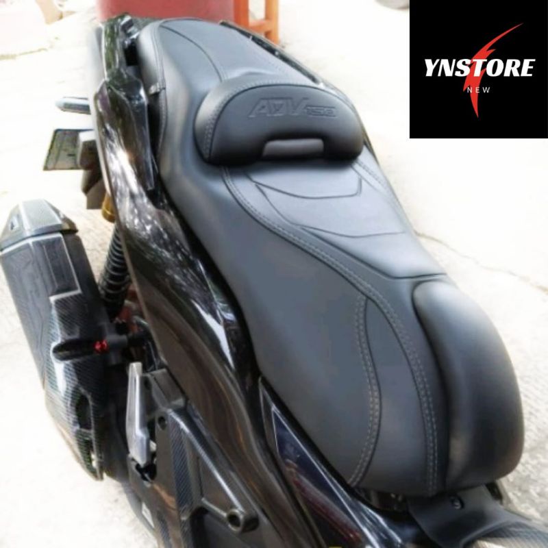 Cover Jok Motor Adv 150 Variasi Motif Kulit Mbtech