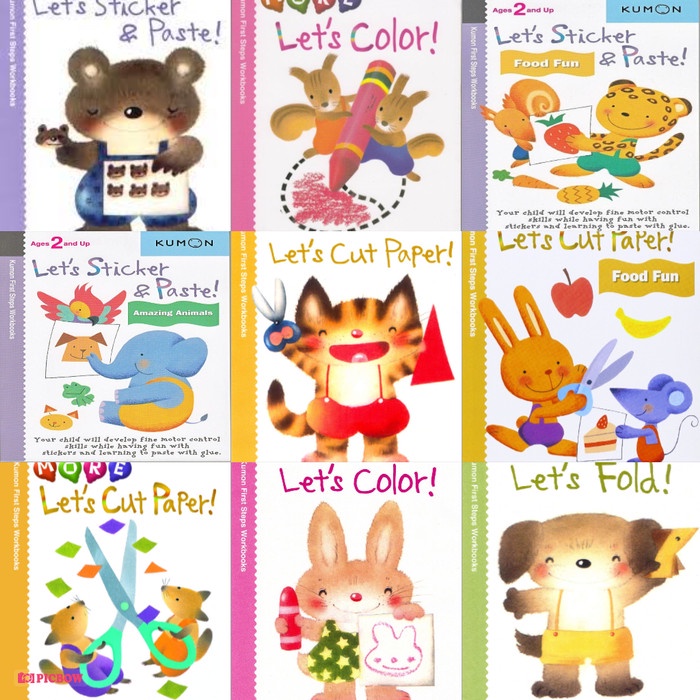 Buku Kumon First Step Kumon Book Activity Book Buku Aktivitas Anak Buku Edukasi Anak