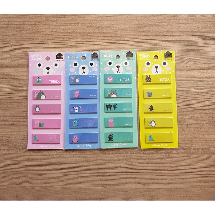 

SALE!!!TERLARIS!!! Stick Marker Tutula Happy Day 5 Baris MEMO & STICK NOTE