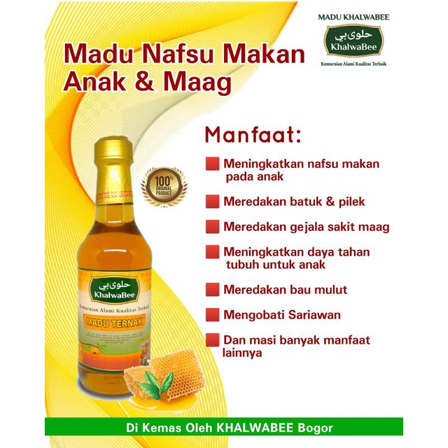 

MADU TERNAK KHALWABEE