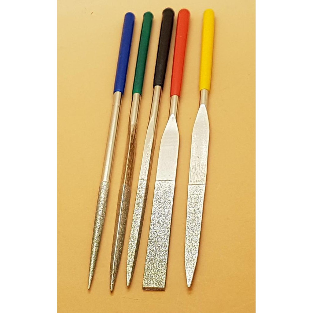 

Kikir Diamond File Set 14 cm 5pc Merk KLEBER