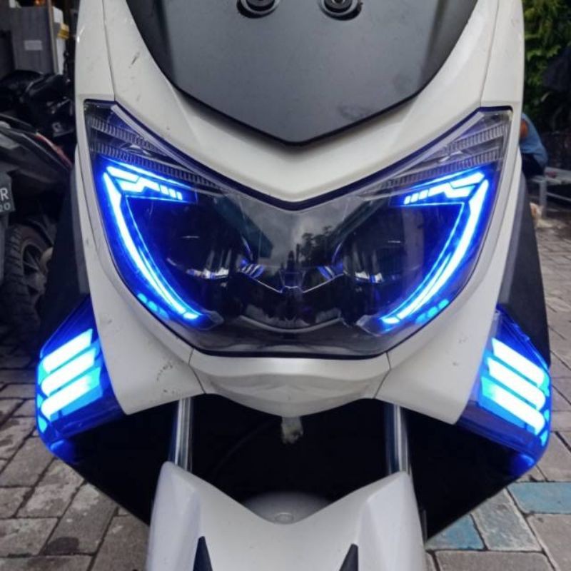 [ nmax ] lampu alis nmax audi alis lampu audi nmax lis lampu nmax - hk 99