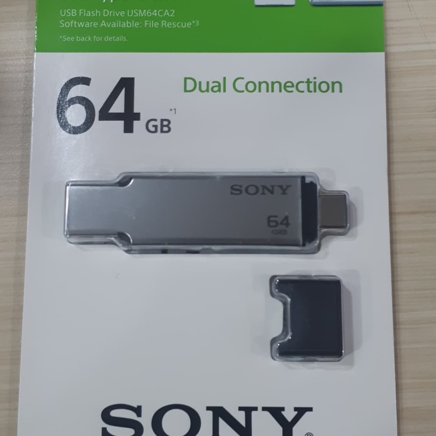 Sony 64GB OTG Type C Flash Drive USM64CA2 Gen 1 USB 3.1 FlashDisk 64GB sony