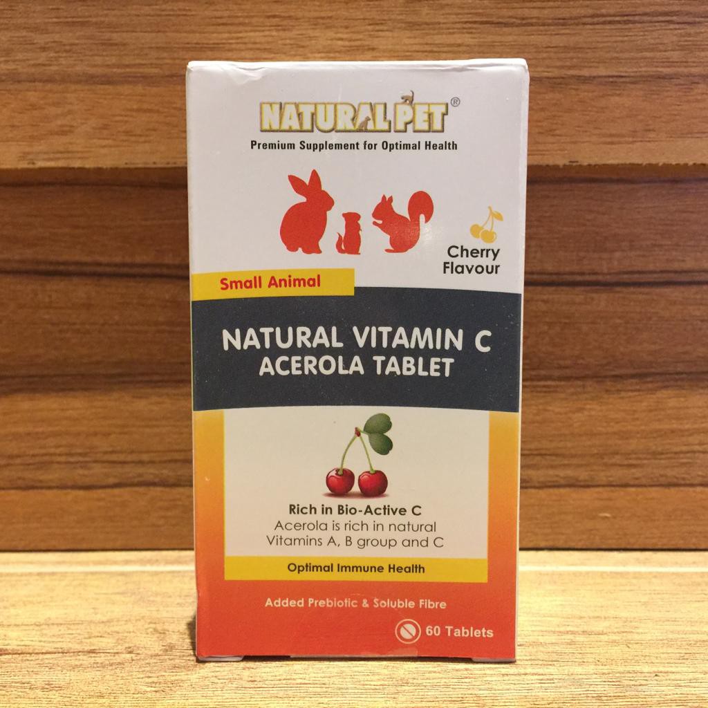 

Pet Republic Supplement NATURAL PET Vitamin C for Small Animal 60gram