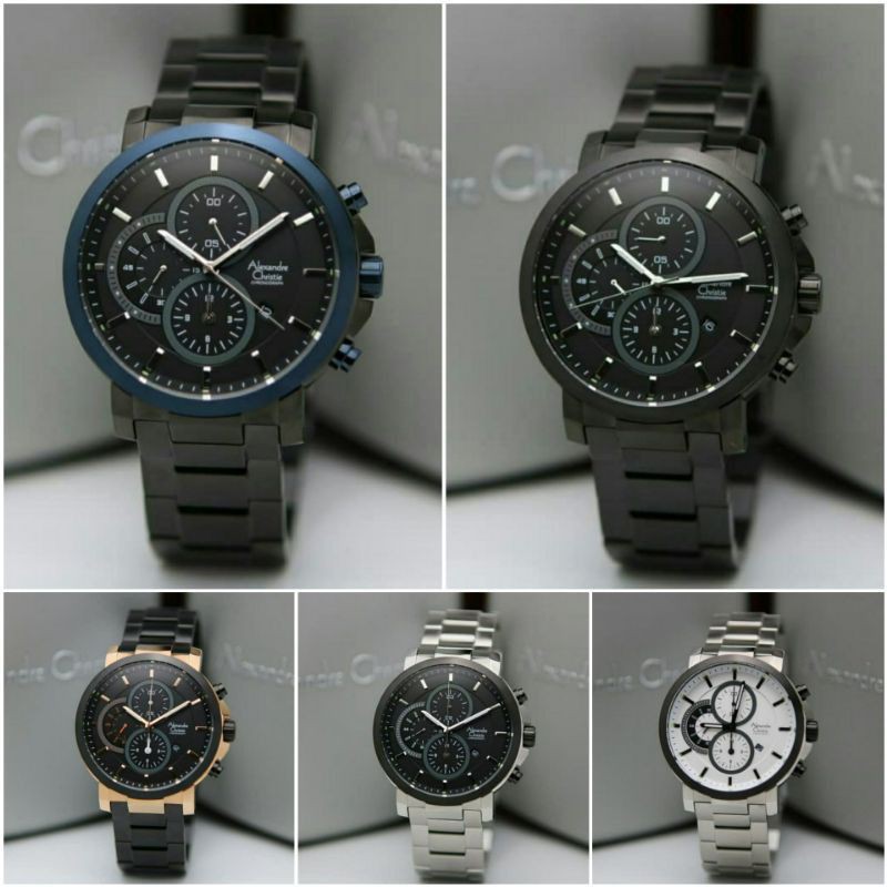 AC 9350 JAM TANGAN ALEXANDRE CHRISTIE PRIA ORIGINAL