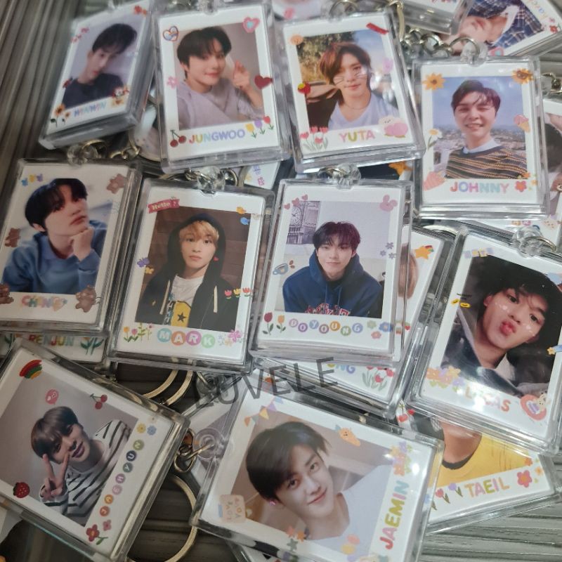 NCT Acrylic Clear Keychain Gantungan Kunci Akrilik Clear (BACA DESKRIPSI)