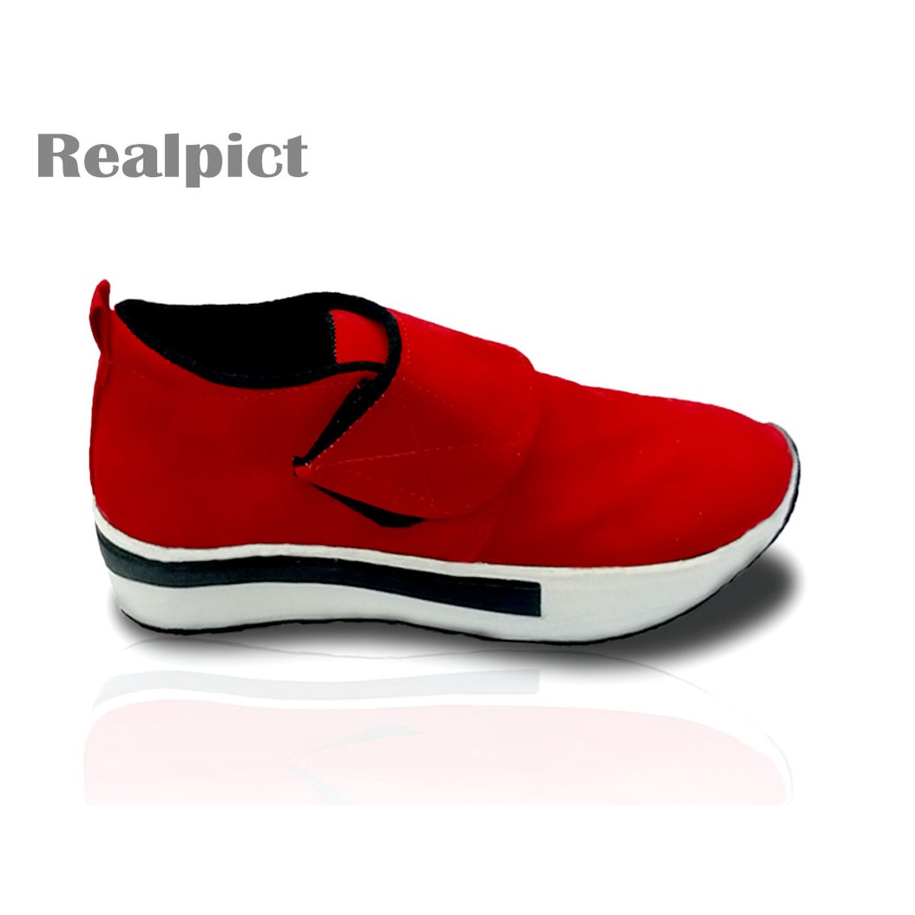 Sepatu Wanita Perempuan Sneakers Kasual Korea Style Bernapas cewek SEPATU SNEAKER WANITA FASHION PREPET JJ311-4