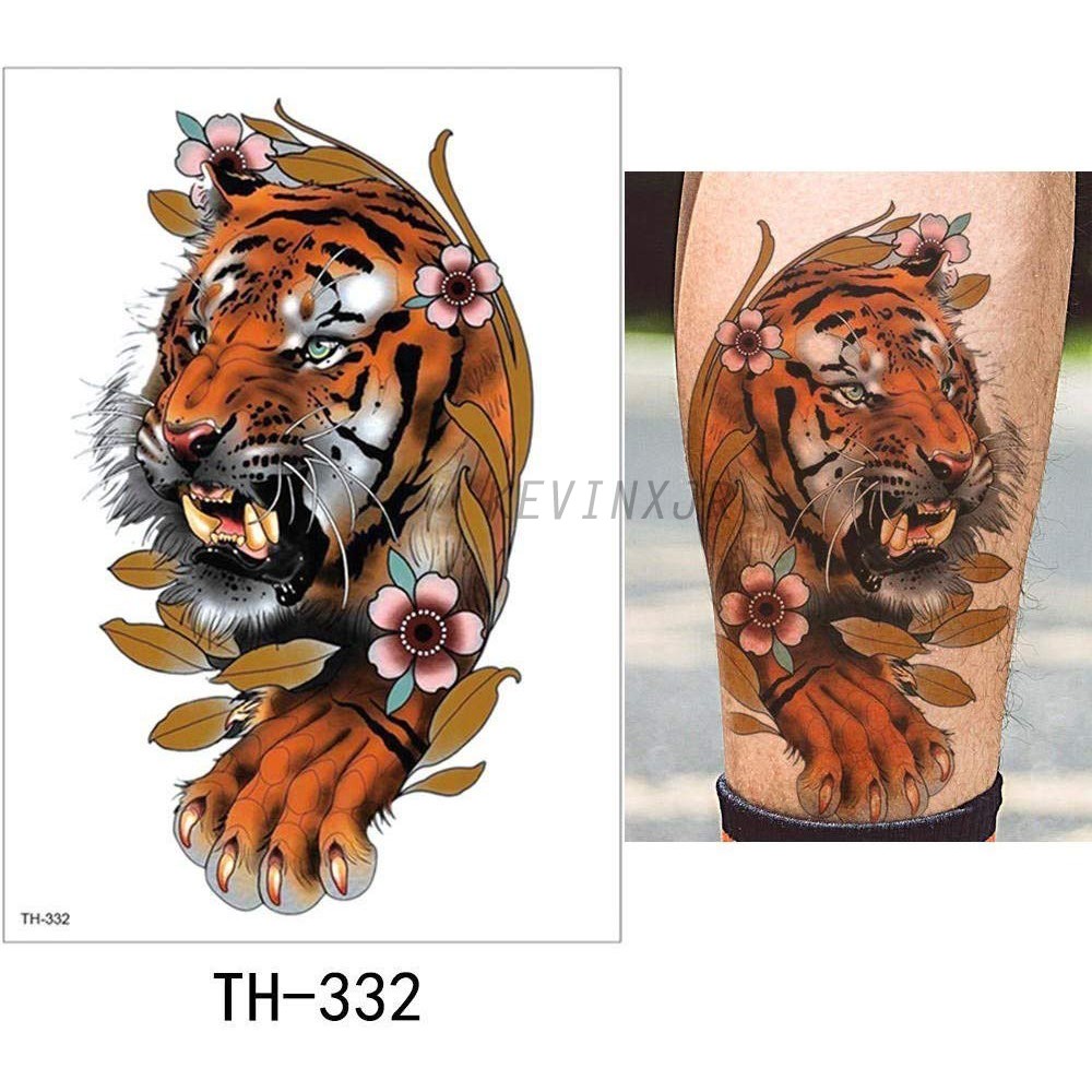 Paling Populer 22 Tato  Harimau Di Lengan Gambar Tato  Keren