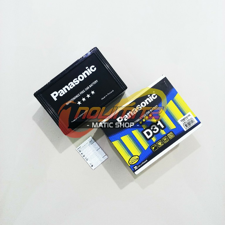 Aki Mobil Panasonic 100D31R 80AH 12V