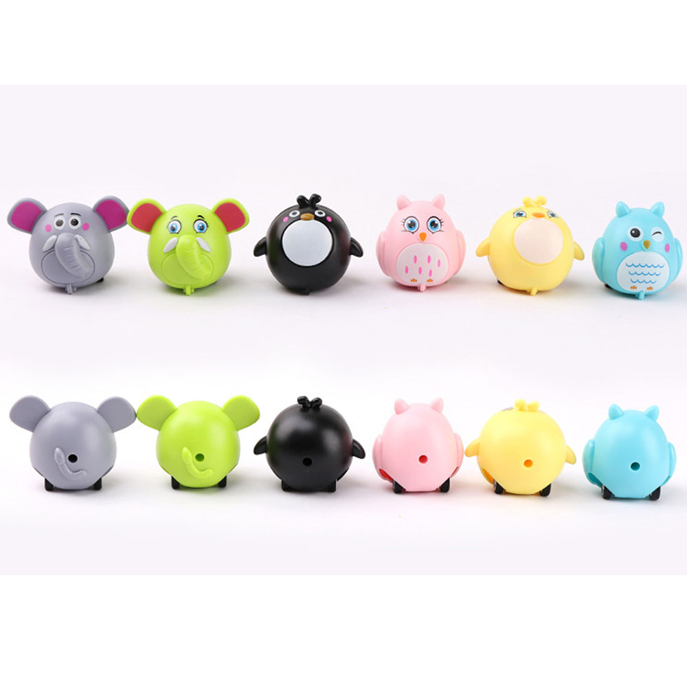 Random 1pc Cartoon Pull Back Inertial Small Animal Car Toy A&amp;6