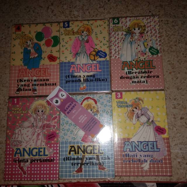 Komik Set Fullset Lengkap Angel 1-6T Yuka Takase