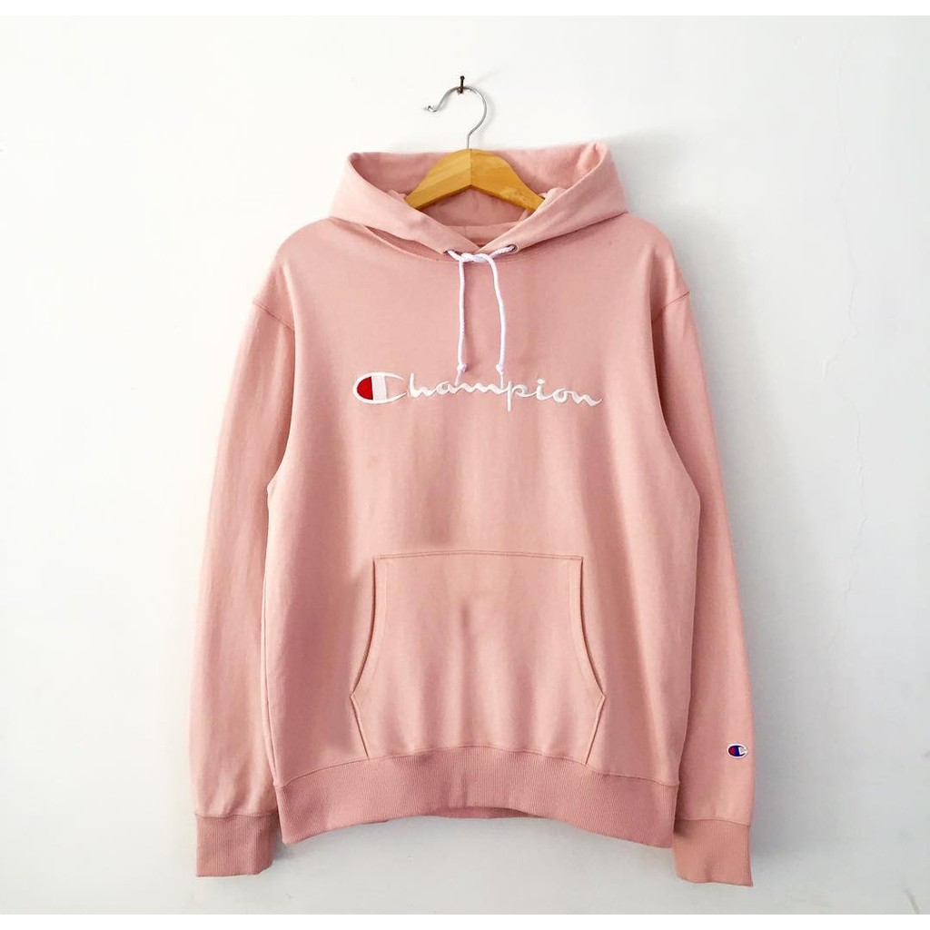 hoodie champion pink