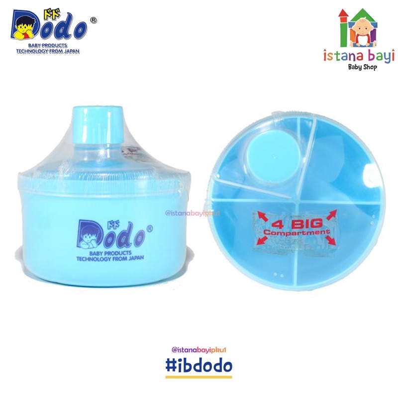 Dodo  Tempat Susu 4Step / Rotary Milk Container DAC028 - Wadah susu bubuk