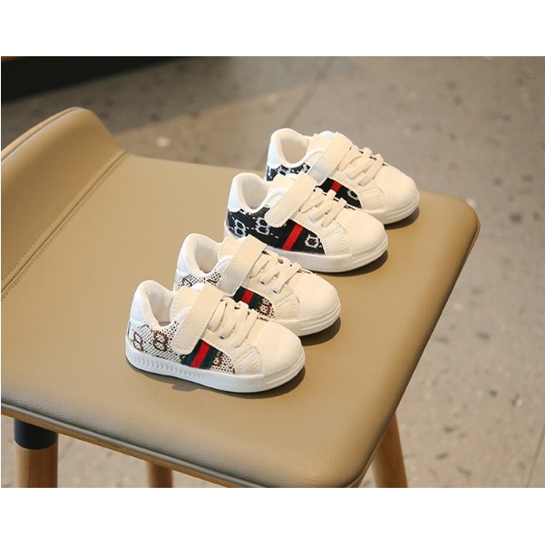 Sepatu anak dan bayi SNEAKER import premium motif ala 8 guccI