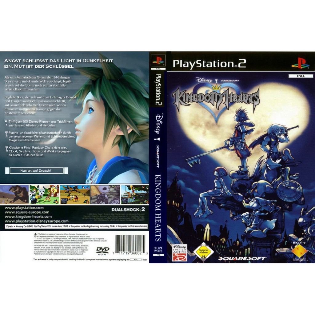 Kaset PS2 Kingdom Heart