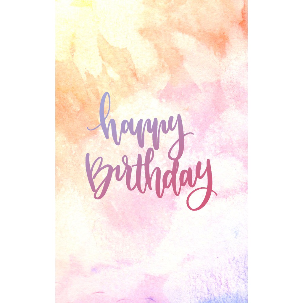 BYSTESI Happy Birthday Card | Kartu Ucapan Ulang Tahun | Shopee Indonesia