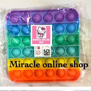 POP IT FIDGET PUSH UP POP ITS ROUND BUBBLE STRESS RELIEF BUBBLE SENSORY POP IT TERMURAH-POP IT KOTAK ABCD