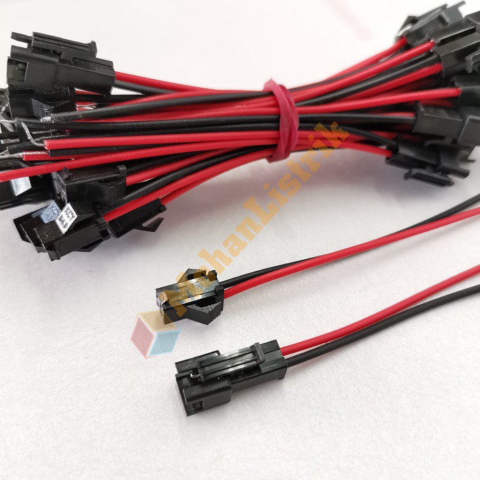 JST Male Female Connector Plus Kabel 10cm For RC Battery - DIY