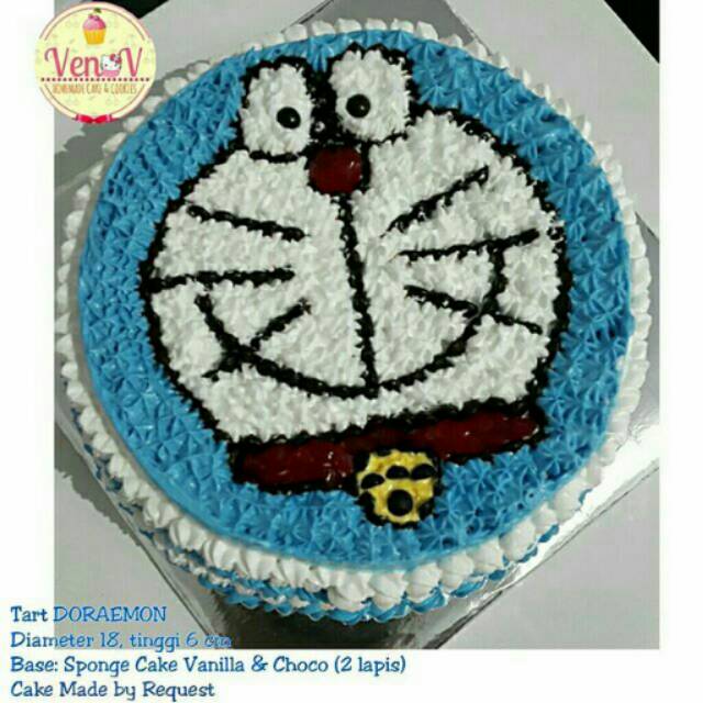 Gambar Kue Ulang Tahun Karakter Doraemon - Gambar Viral HD