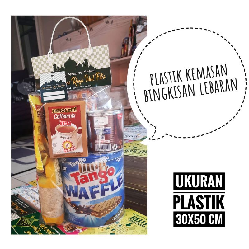 

plastik lebaran 30x50 isi 10pcs