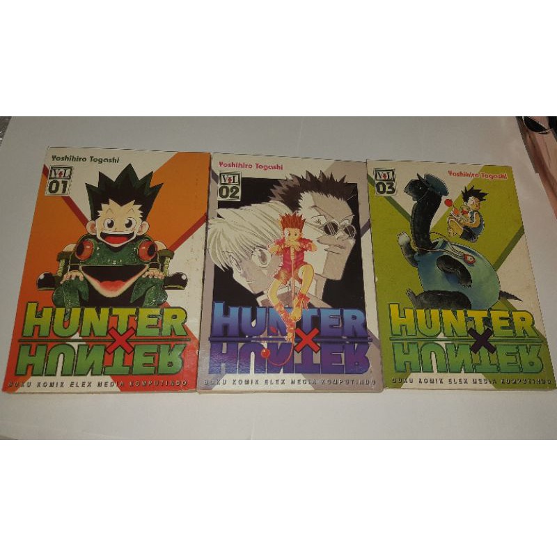 Komik Hunter x Hunter vol 1-3 (Preloved)