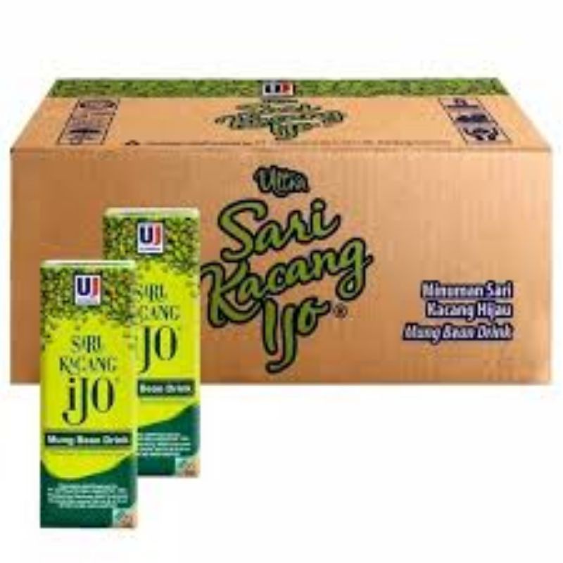 

jne jtr ultra jaya sari kacang ijo 250 ml