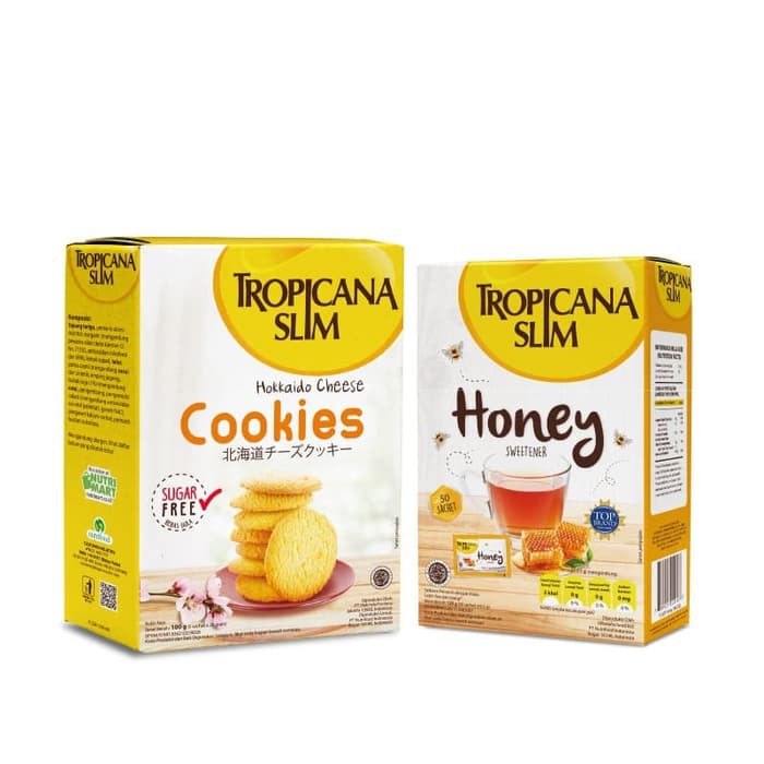 

Tropicana Slim Hokkaido Cheese Cookies + Sweetener Honey