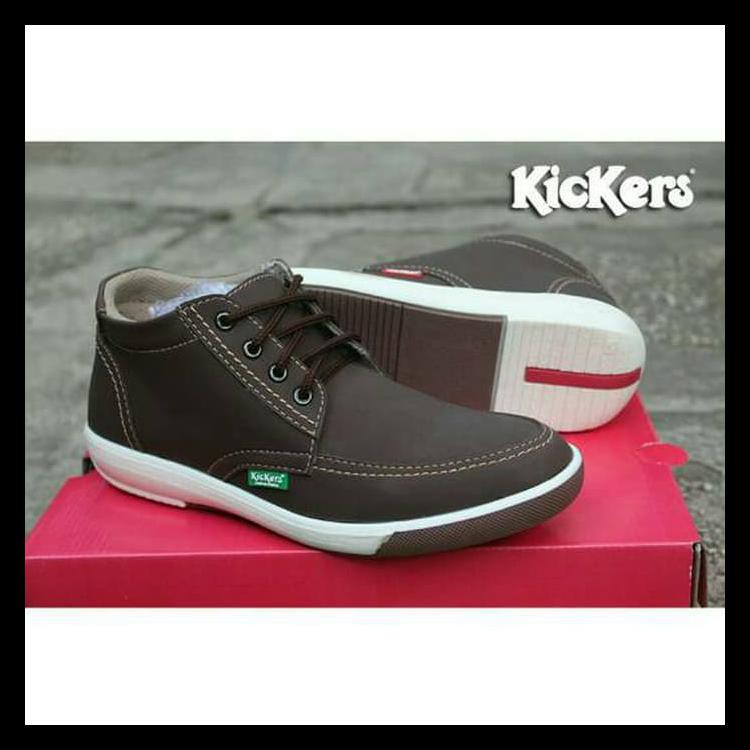 Cuci Gudang Sepatu Casual Pria Kickers 4Hole Cuci Gudang