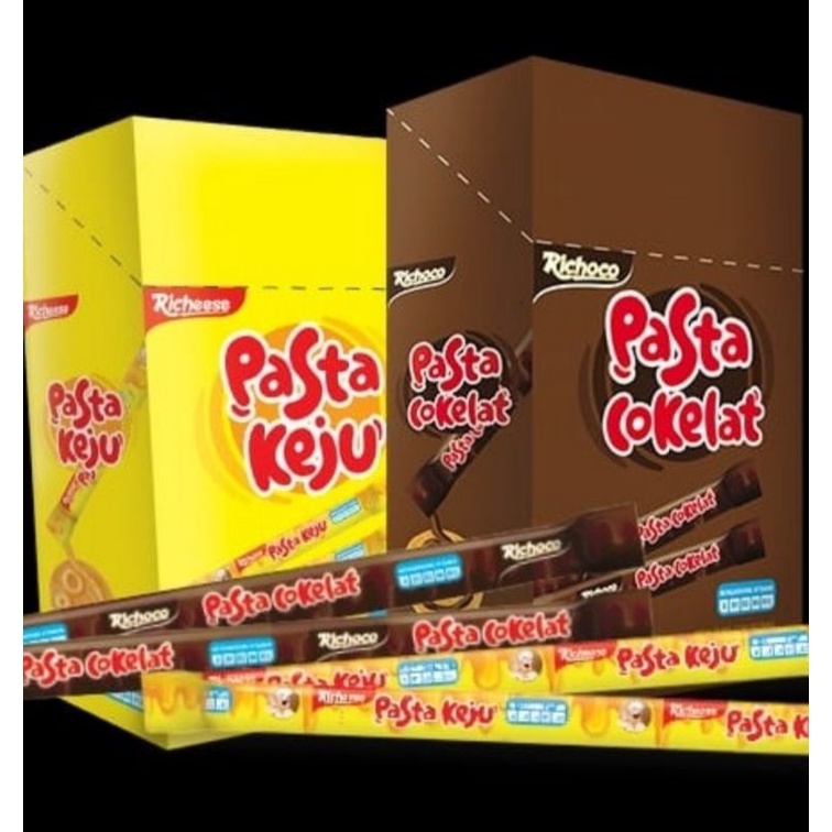 

Nabati Pasta Keju Dan Pasta Cokelat 8gr