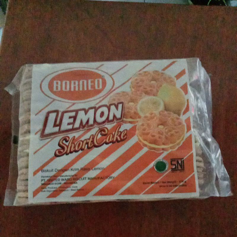 

Ubm Borneo Lemon Shortcake 475 gr