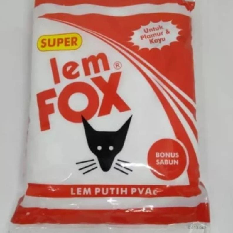 

Berkualitas! Lem PVAC / Lem Kayu Fox Merah 700gr