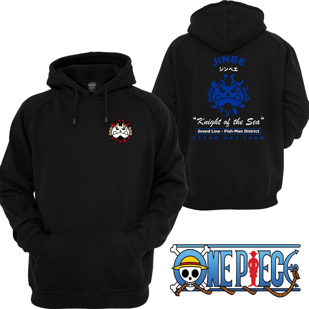 Sweater Hoodie Jinbe Jinbei Grand Line Anime One Piece 1057