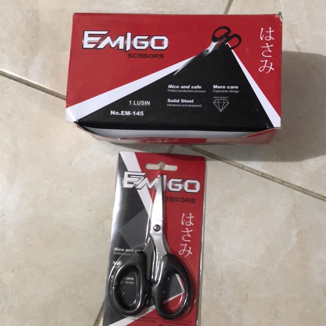 GUNTING EMIGO KECIL STAINLESS EM-145