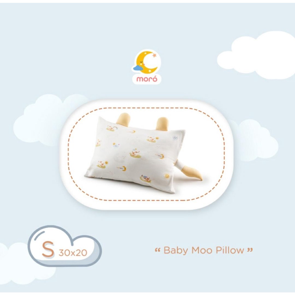 MORO BABY MOO PILLOW / BANTAL BAYI MORO