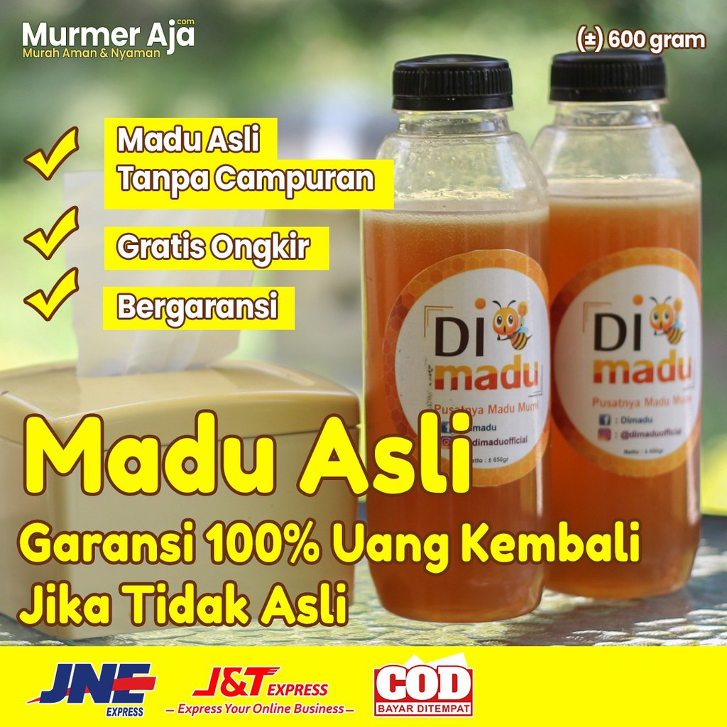 MADU ASLI MURNI SARANG URAY TJ TONIK HITAM PAHIT AMIL HIJAU OBAT HERBAL DIABETES JANTUNG KOLESTEROL