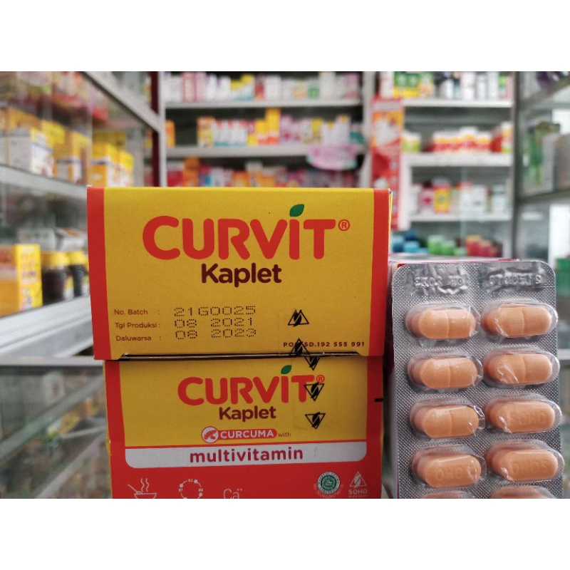 CURVIT 1 STRIP @10 TABLET - ED 01/2025