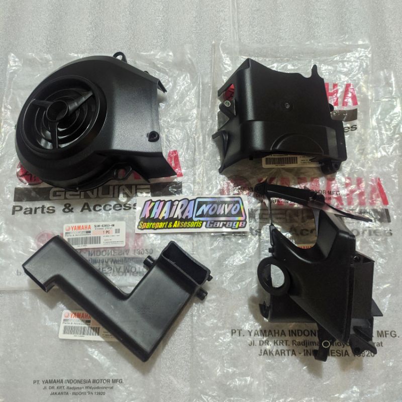 Cover mesin nouvo z dan lele original set karpet mesin nouvo cover blok mesin nouvo tutup mesin cove