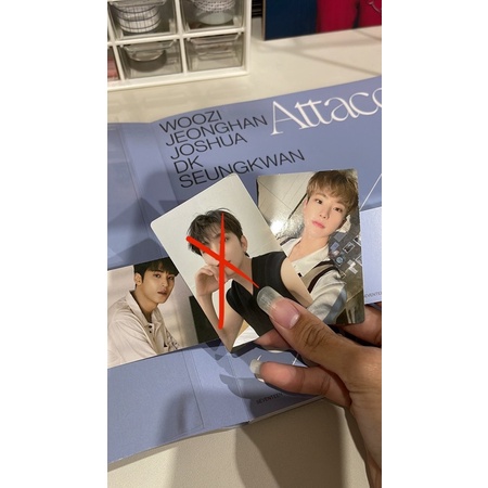 [ready stock] pc / photocard seventeen hoshi attaca op 1