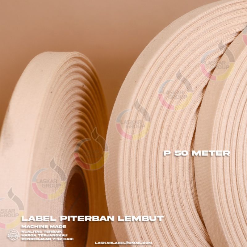 label piterban lokal/label,katun,label,polos