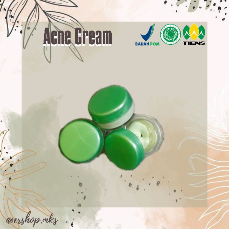 

Acne Cream (herbal mint)