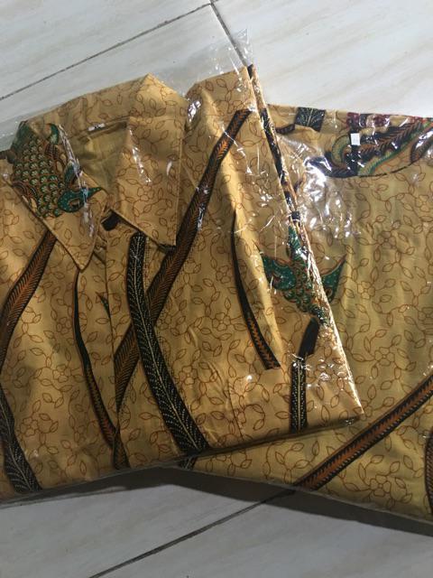 Keluarga Batik Couple Sarimbit Seragaman Kondangan Ibu Bapak Dan Anak