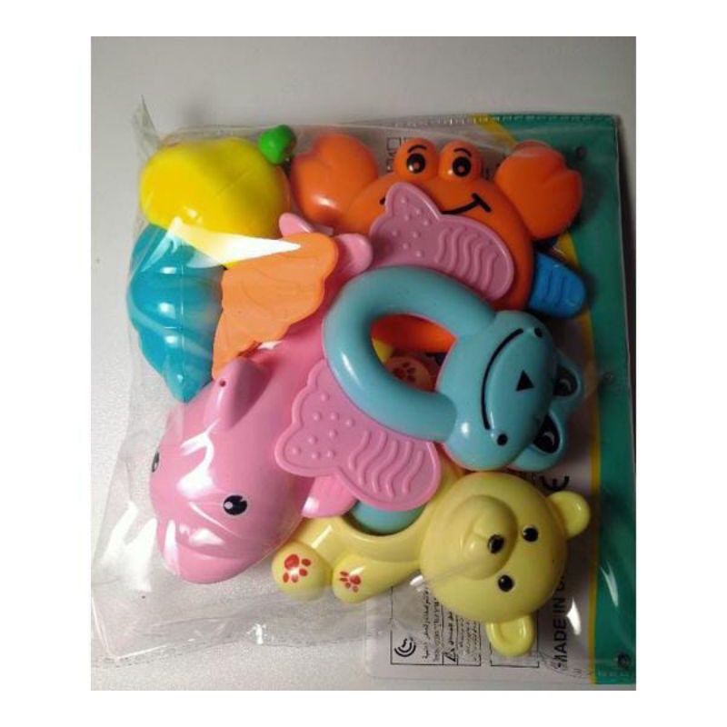 RATTLE DYNAMIC BABY 5PCS 355-7 (BRT095)