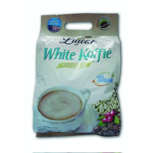 

Luwak White Coffee Original Less Sugar Bag 20x20g